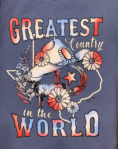 Greatest Country In The World tee