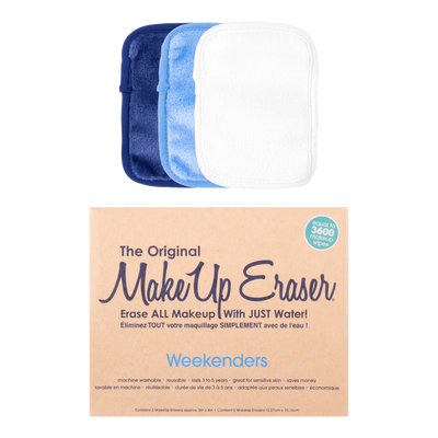 The Original MakeUp Eraser Weekenders Blue 3-Day Set