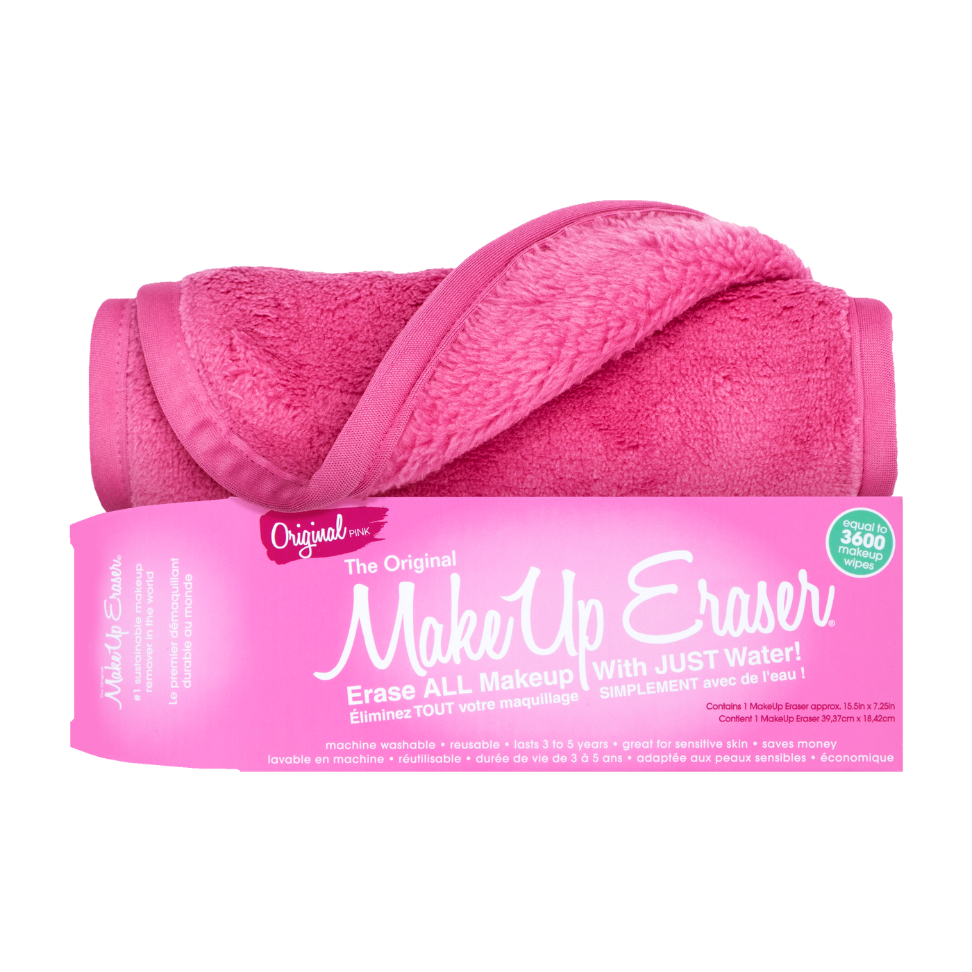 The Original MakeUp Eraser Original Pink