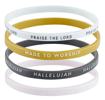 Silicone Bracelet - Made to Worship