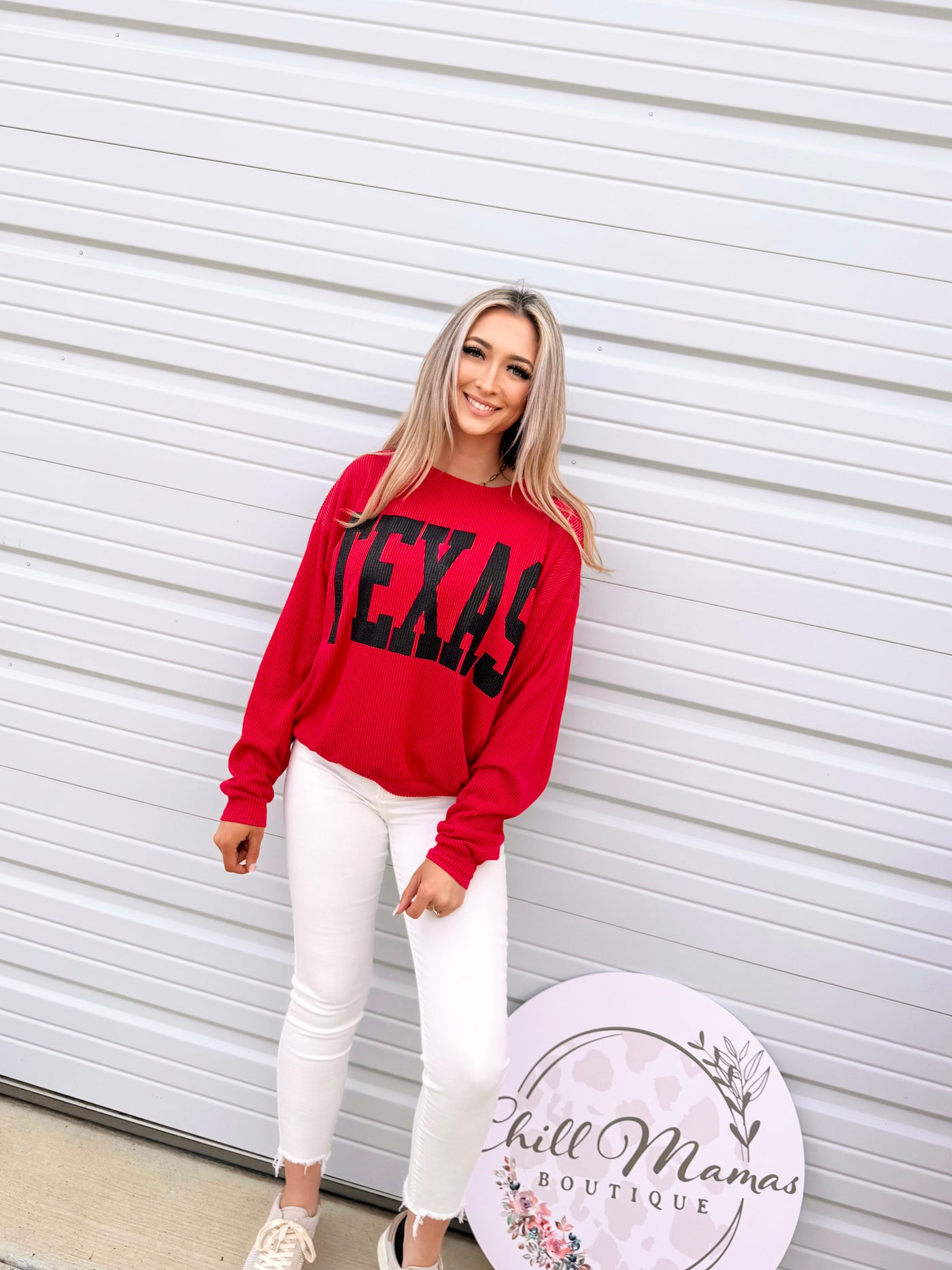 Texas Comfy Graphic Sweatshirt - multi colors