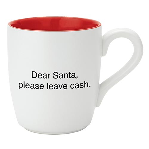 That's All Holiday Mug - Please Leave Cash