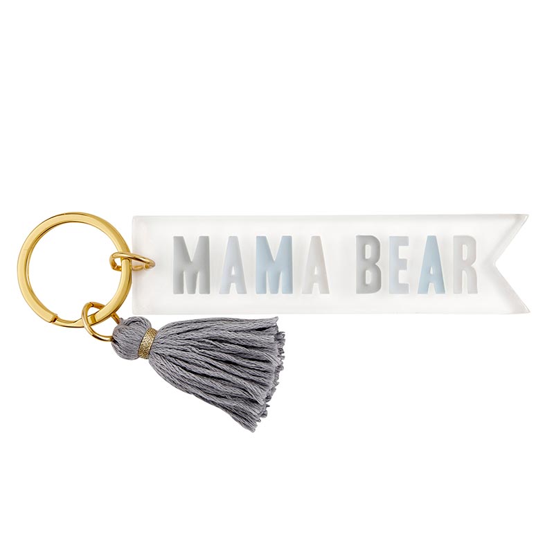 Acrylic Key Tag - Mama Bear
