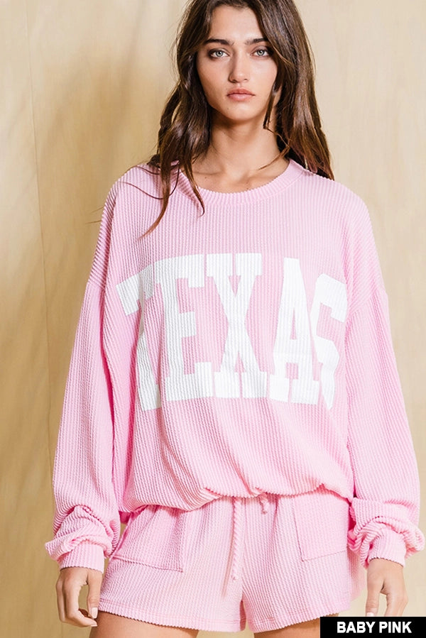 Texas Graphic Sweatshirt - Multiple Colors