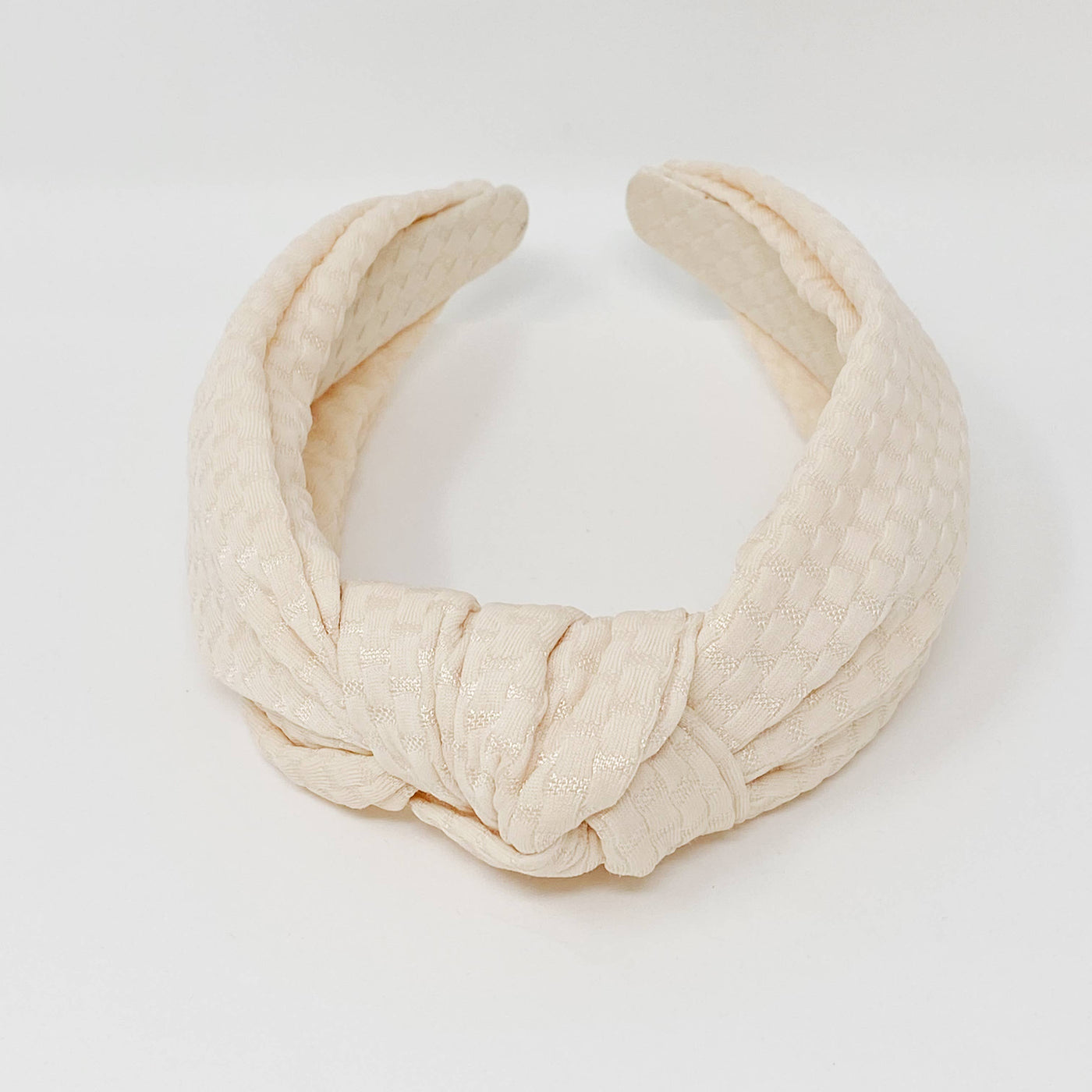 Embossed Charm Knotted Headbands