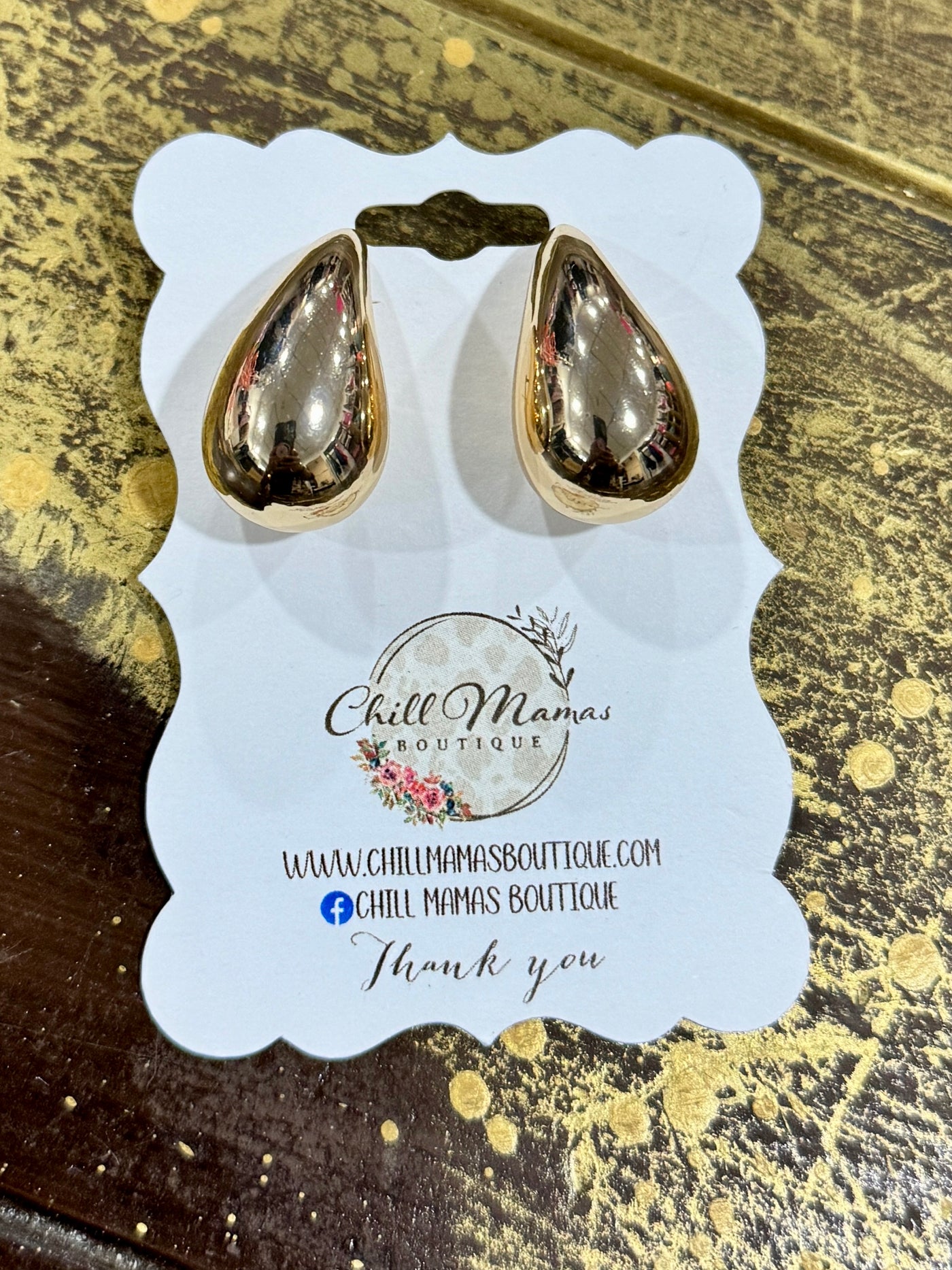 Tear Drop Elegance Earrings