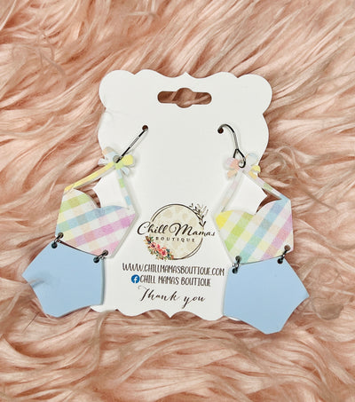 The Nancy Tankini Acrylic Earrings