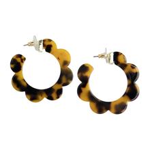 Cascades Earrings - Tortoise