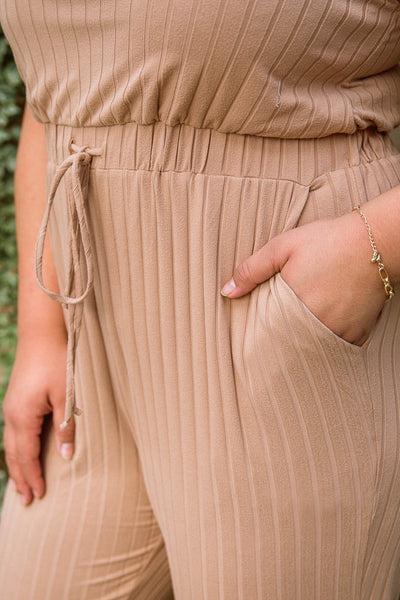 Cruiser Jumpsuit in Tan