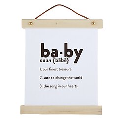 Canvas Sign - Baby