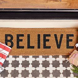 Believe Doormat