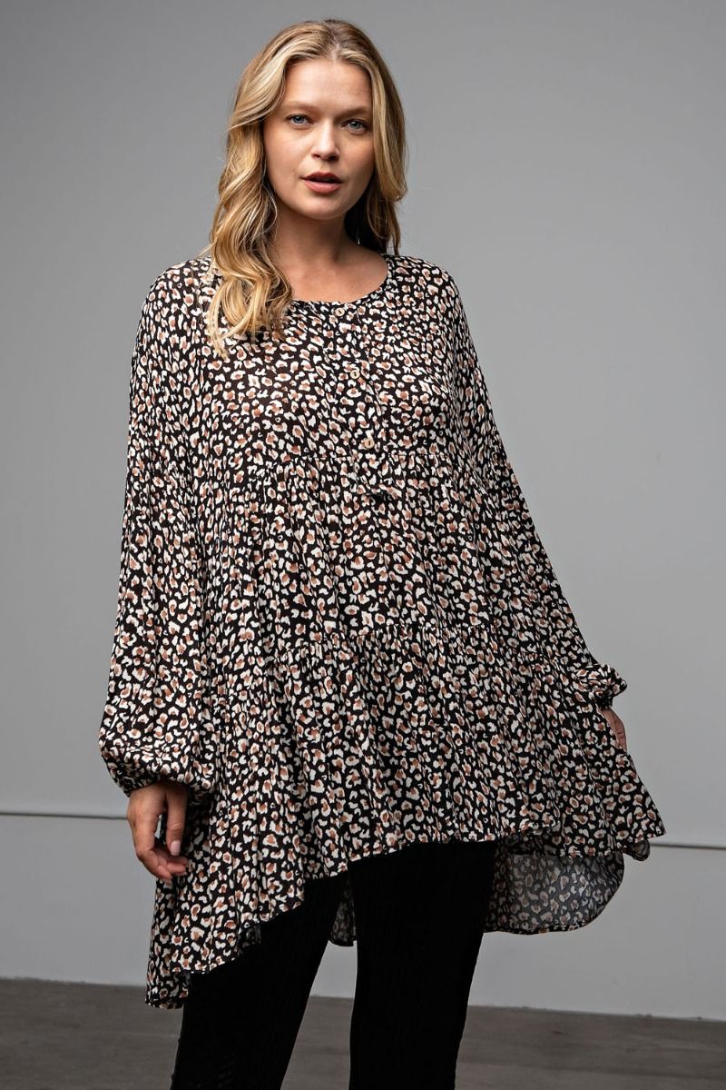 Leopard Print Tunic