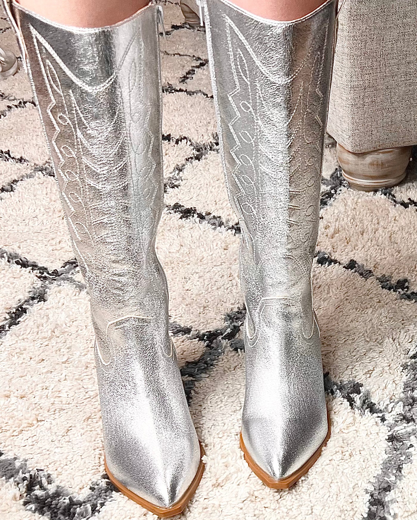 Howdy Metallic Boots