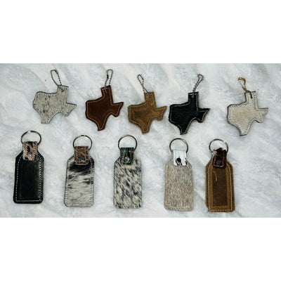 Leather Keychain TAG